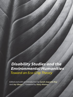 Disability Studies and the Environmental Humanities - ebook